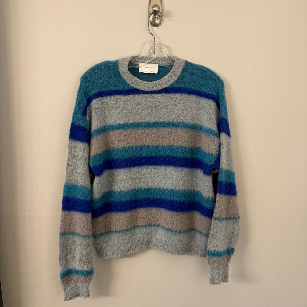 Daniele Fiesoli Blue and Gray Knitwear